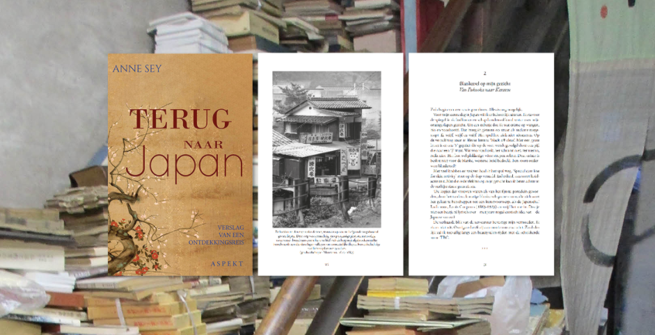 Terug naar Japan, Anne Sey, Japan Fans, Japanese Art & Culture Centre of Utrecht, Japans Cultureel Centrum, boek, Japanse geschiedenis