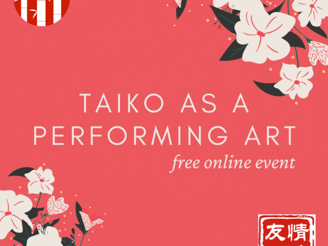 Taiko as a Performing Art – online event