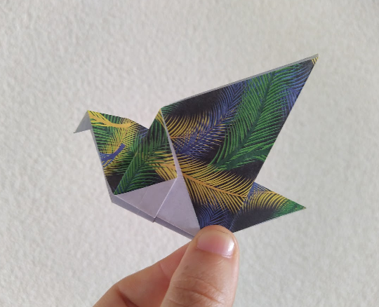origami bird, Japan Fans, Japanese Art & Culture Centre of Utrecht, Japans Cultureel Centrum Utrecht