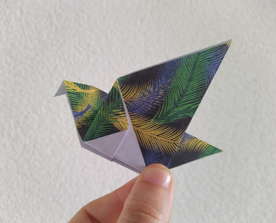 Origami Parakeet