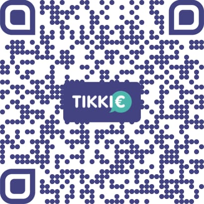 QR code that links to a payment request