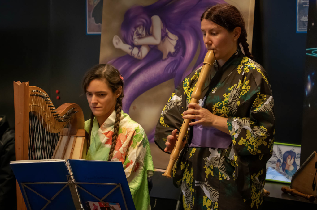 Japanse Zeemuziek door Selene & Martine, Japan Fans, Japans Cultureel Centrum, Japanese Art & Culture Centre of Utrecht, Japanclub, muziek